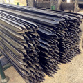 1.65m Black Bitumen Star Pickets